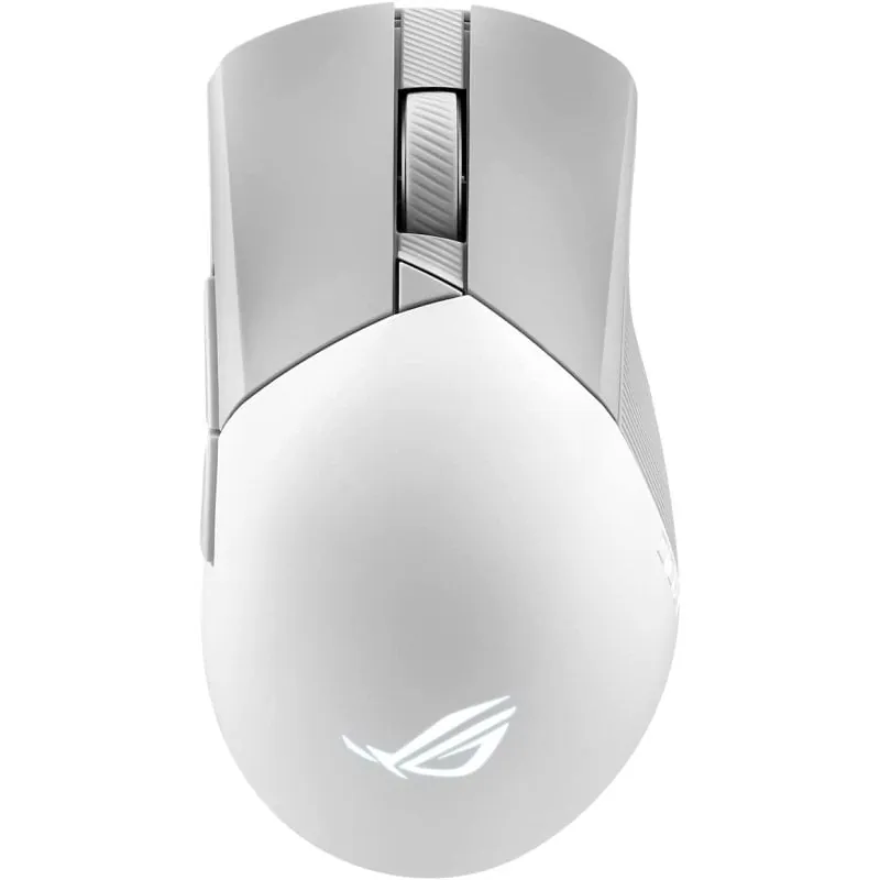 ASUS ROG Gladius III Wireless AimPoint Ratón Gaming Inalámbrico RGB 36.000 DPI Blanco 90MP02Y0-BMUA10