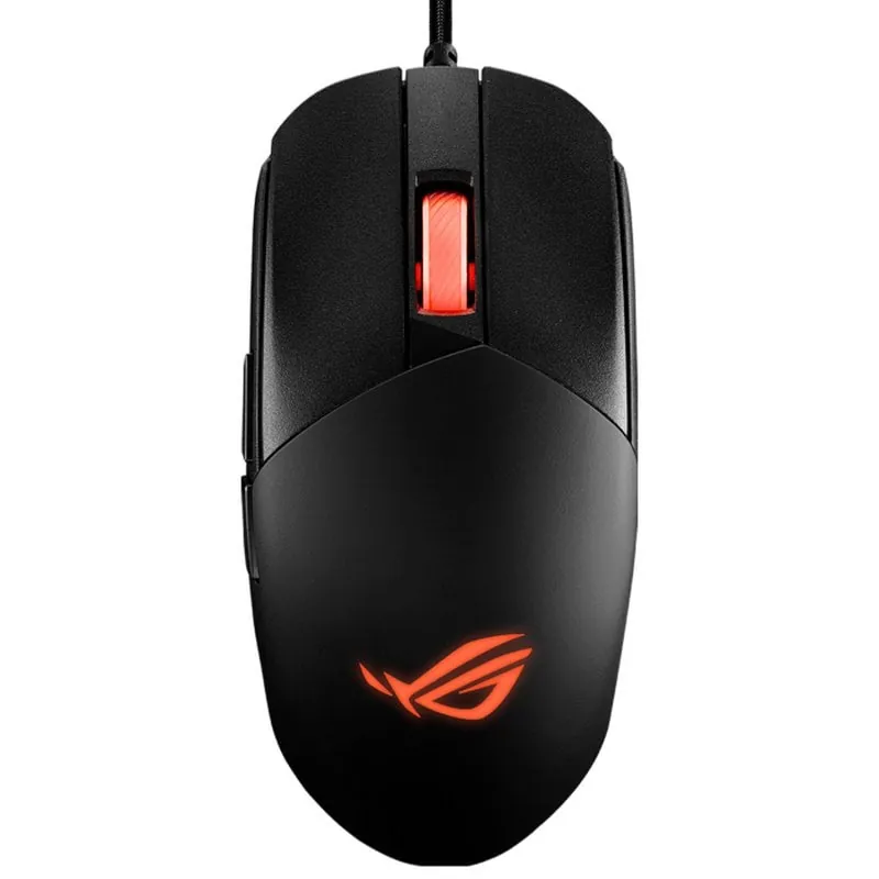ASUS ROG Strix Impact III Ratón Gaming Óptico RGB 12000 DPI Negro 90MP0300-BMUA00