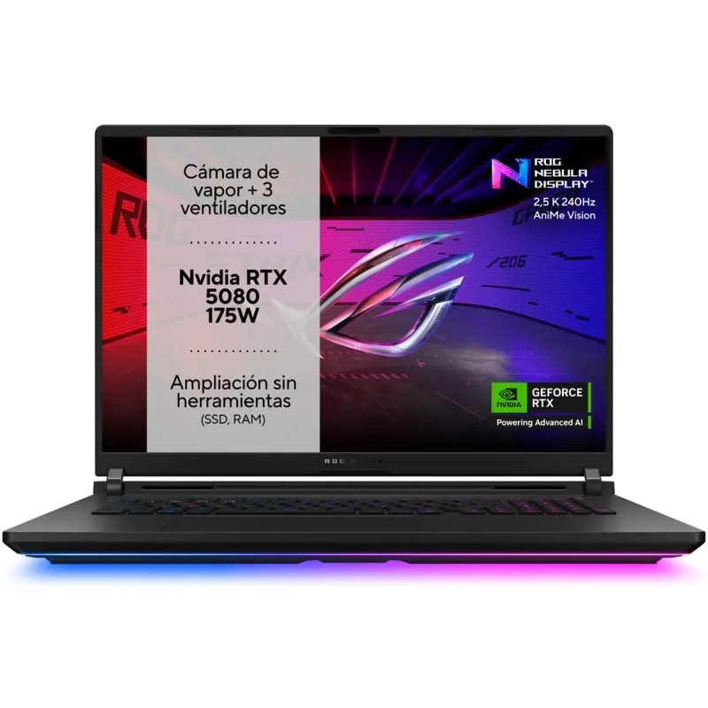 ASUS ROG Strix SCAR 18 G835LW-SA077W Intel Core Ultra 9 275HX/64GB/2TB SSD/RTX 5080/18" 90NR0LI1-M003W0