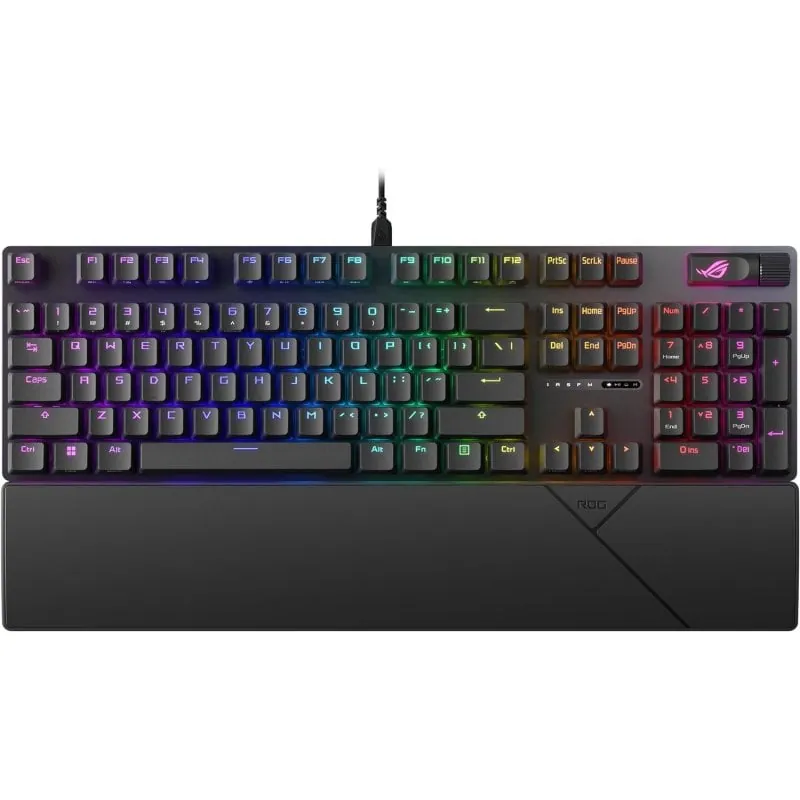 ASUS ROG Strix Scope II RX Teclado Mecánico Gaming Rx Red QWERTY Español Negro 90MP0350-BKSA00