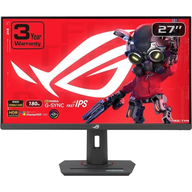 ASUS ROG Strix XG27ACG 27" LED Fast IPS QHD 180Hz G-SYNC Compatible 90LM0A70-B01370