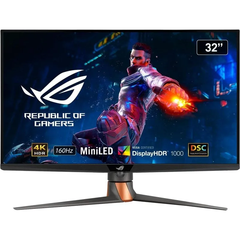 ASUS ROG Swift PG32UQXR 32" Mini LED IPS UltraHD 4K 160Hz HDR10 FreeSync Premium Pro PG32UQXR