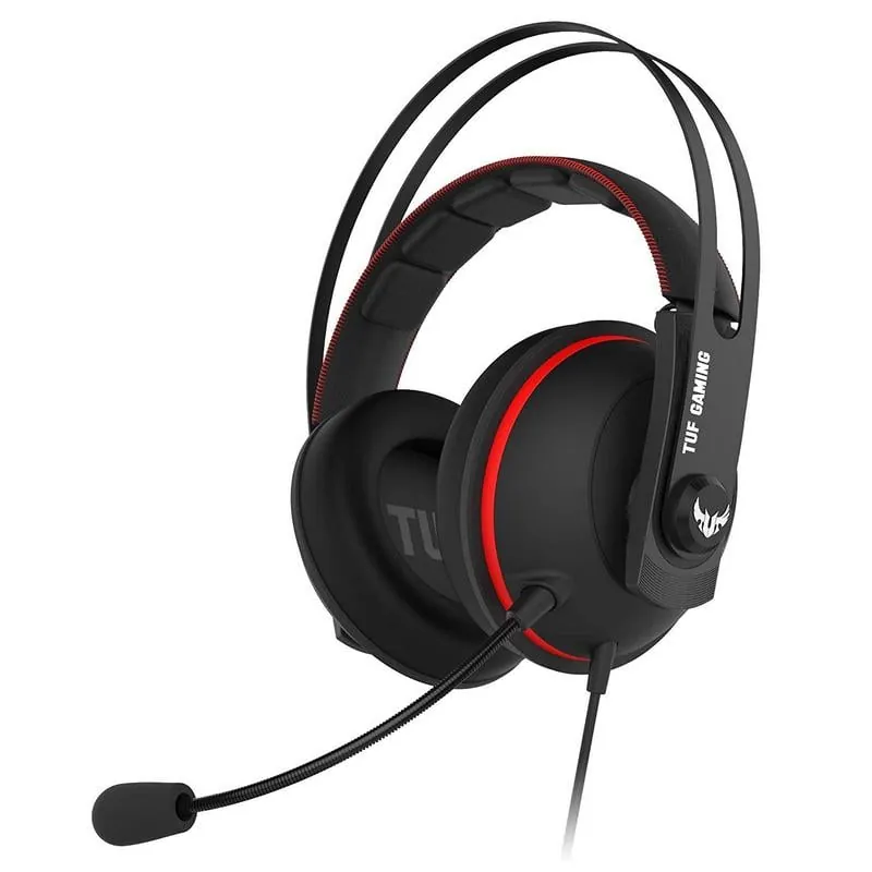 Asus TUF Gaming H7 Auriculares Gaming 7.1 Rojos 90YH01VR-B8UA00
