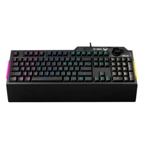 Asus TUF Gaming K1 Teclado Gaming RGB QWERTY 90MP01X0-BKSA00