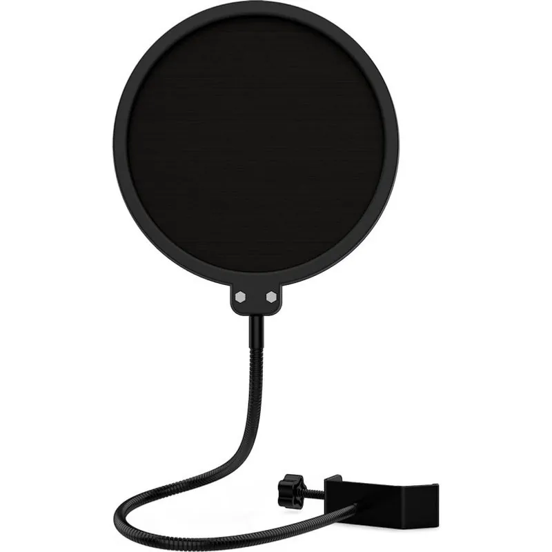Audibax Filtro Anti-Pop de Nylon con Cuello Flexible para Micrófono ANTIPOP-MH