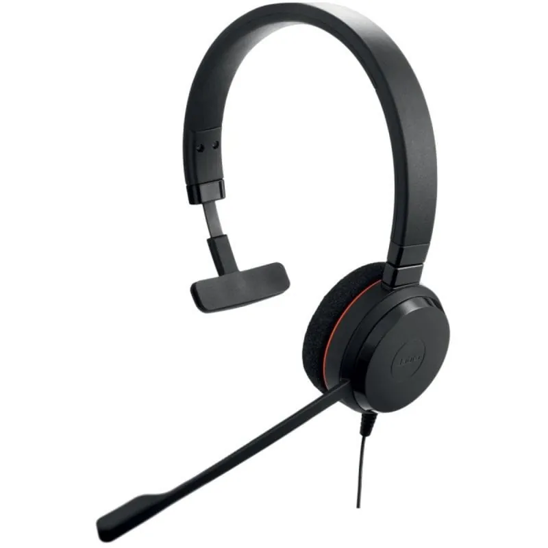 Auricular Jabra Evolve 20 4993-823-189 Monoaural USB-C Cancelación Ruido Centro de Llamadas 4993-823-189
