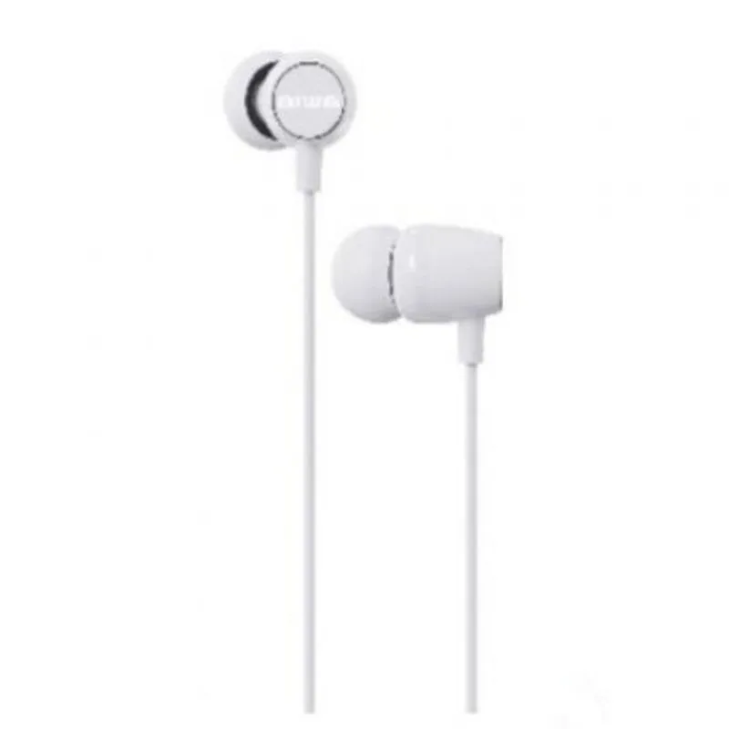 Auriculares Aiwa ESTM-20WT con cable jack 3,5 mm para llamadas y música, blancos ESTM-20WT
