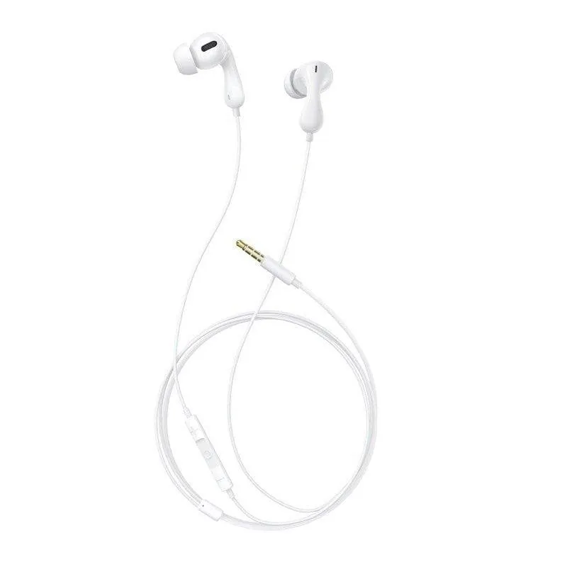 Auriculares Baseus Encok Hz20 con cable Jack 3,5 mm para llamadas y música Blanco 6932172657895