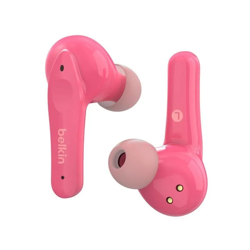 Auriculares Belkin Soundform Nano inalámbricos Bluetooth para llamadas y música rosa PAC003BTPK
