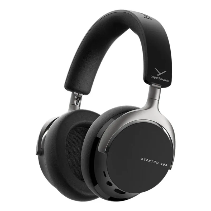 Auriculares Beyerdynamic Aventho 200 inalámbricos Bluetooth con Cancelación de Ruido y carga rápida negros 00232153