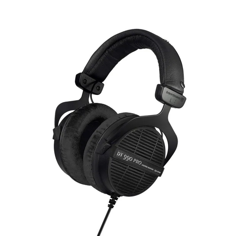 Auriculares Beyerdynamic DT 990 PRO con cable, conexión Jack 3,5 mm, música y estudio, color negro 43000219