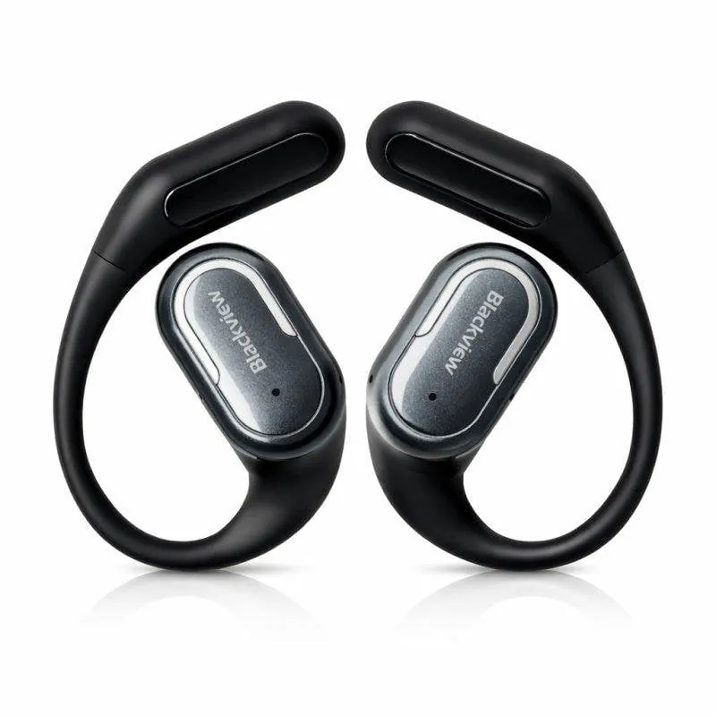 Auriculares Blackview Airbuds 300 inalámbricos Bluetooth 6.0 IPX5 clip negro AIRBUDS300-BLACK