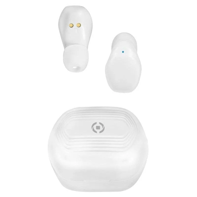 Auriculares Celly FLIP2 inalámbricos Bluetooth 5.3 True Wireless para llamadas y música blancos FLIP2WH