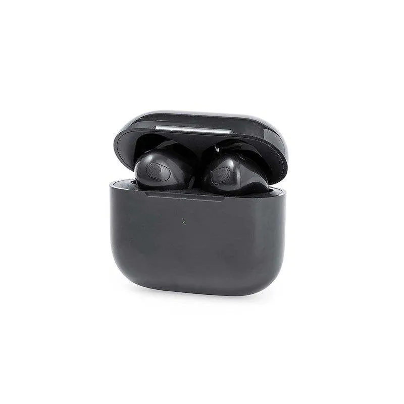Auriculares Dam Electronics inalámbricos Bluetooth 5.3 intraurales con base de carga, color negro DM20295C00