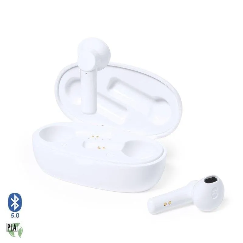 Auriculares Dam Electronics Kermit inalámbricos Bluetooth 5.0 uso diario materiales sostenibles naturales DM1421C01