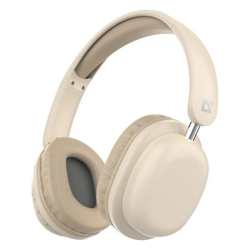Auriculares Defender Freemotion B640 inalámbricos Bluetooth, diadema circumaural, universal, beige 4745090829419