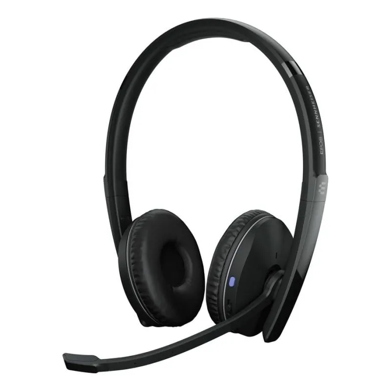 Auriculares Epos ADAPT 261 inalámbricos Bluetooth con Cancelación de Ruido, micrófono y USB-C, para oficina y call center, negros 1000897