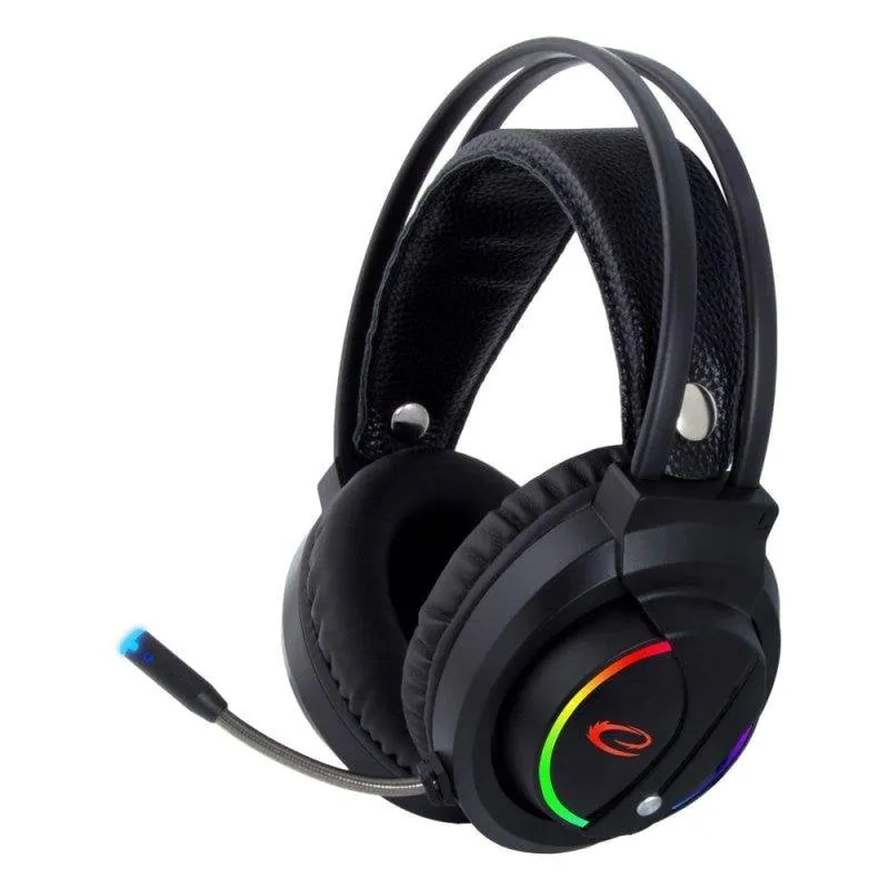 Auriculares Esperanza Egh470 con cable 3,5 mm Gaming con iluminación y micrófono Negro 5901299944677