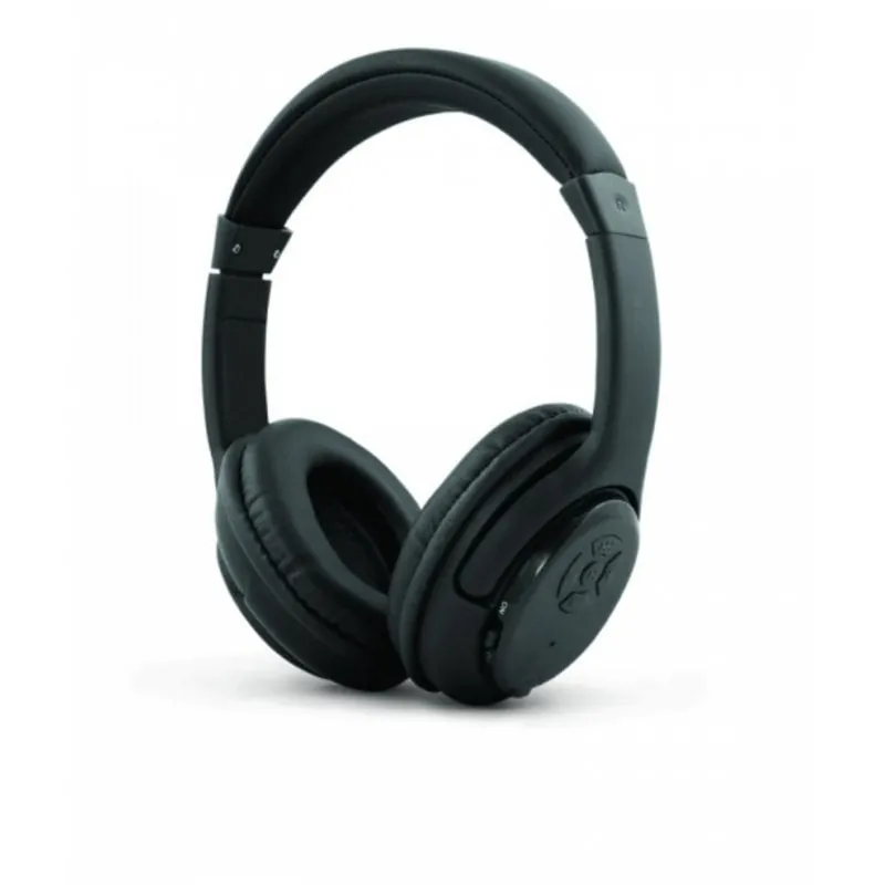 Auriculares Esperanza Libero EH163K Inalámbricos Bluetooth uso música plegables negros EH163K