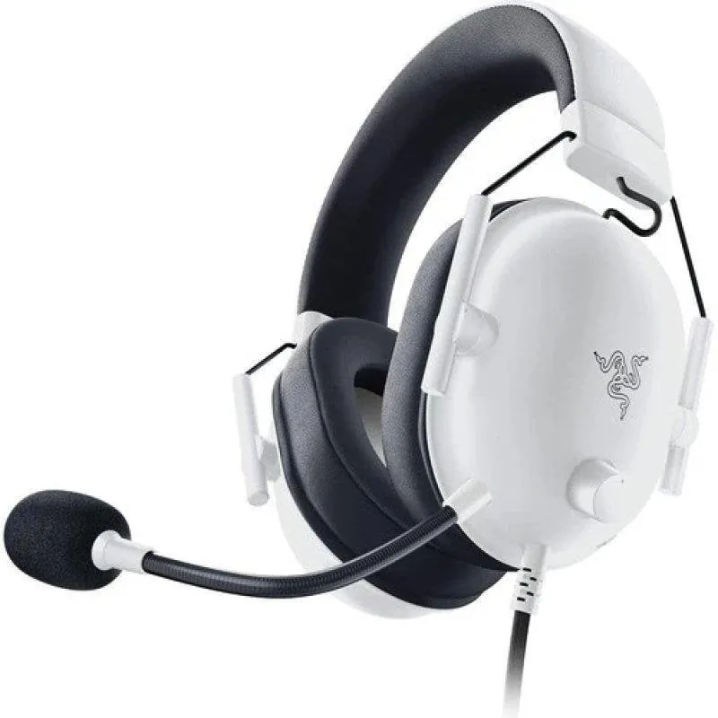 Auriculares gaming Razer BlackShark V2 X Playstation con cable y cancelación de ruido blancos RZ04-03241300-R3G1