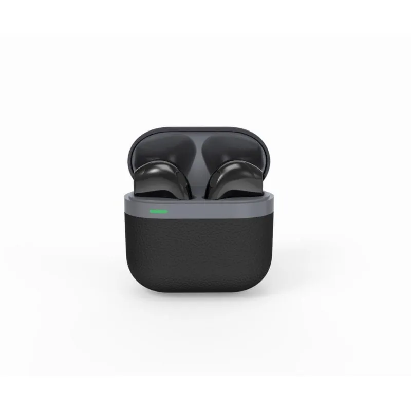 Auriculares Gembird inalámbricos Bluetooth TWS con estuche de carga y micrófono TWS-02-BK
