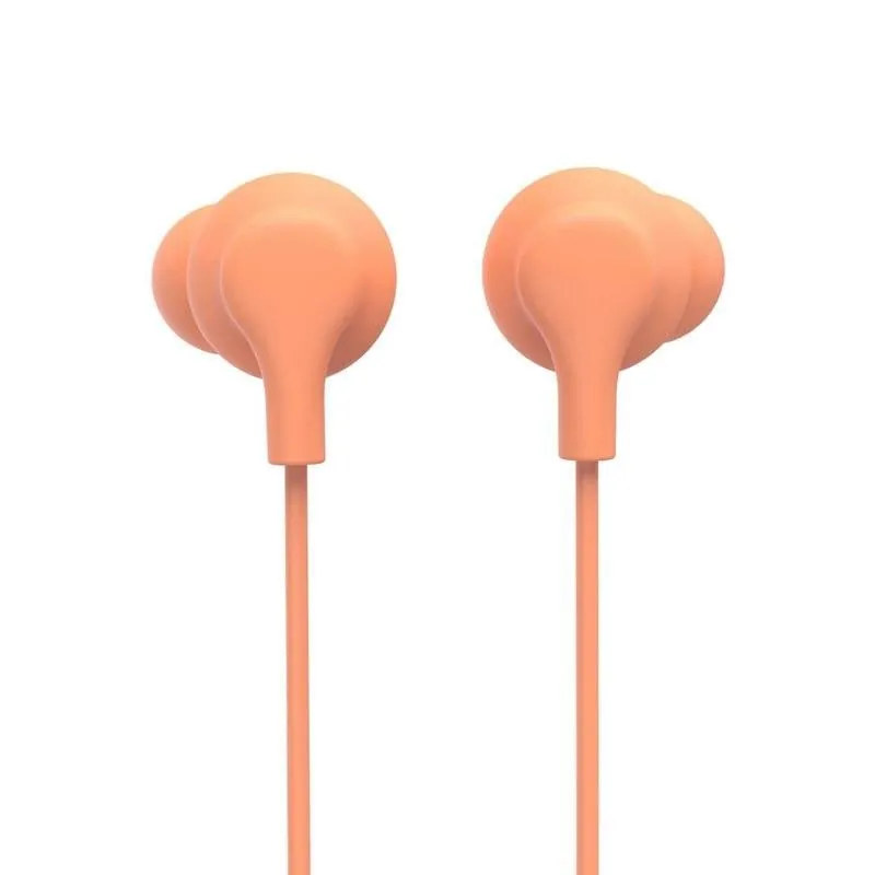 Auriculares Hama Curly con cable USB-C para llamadas y música intraurales naranja 00221797