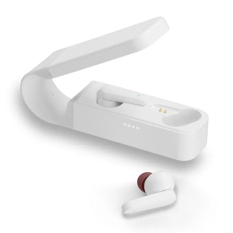 Auriculares Hama Spirit Pocket inalámbricos True Wireless Bluetooth para llamadas y música blancos 00184104