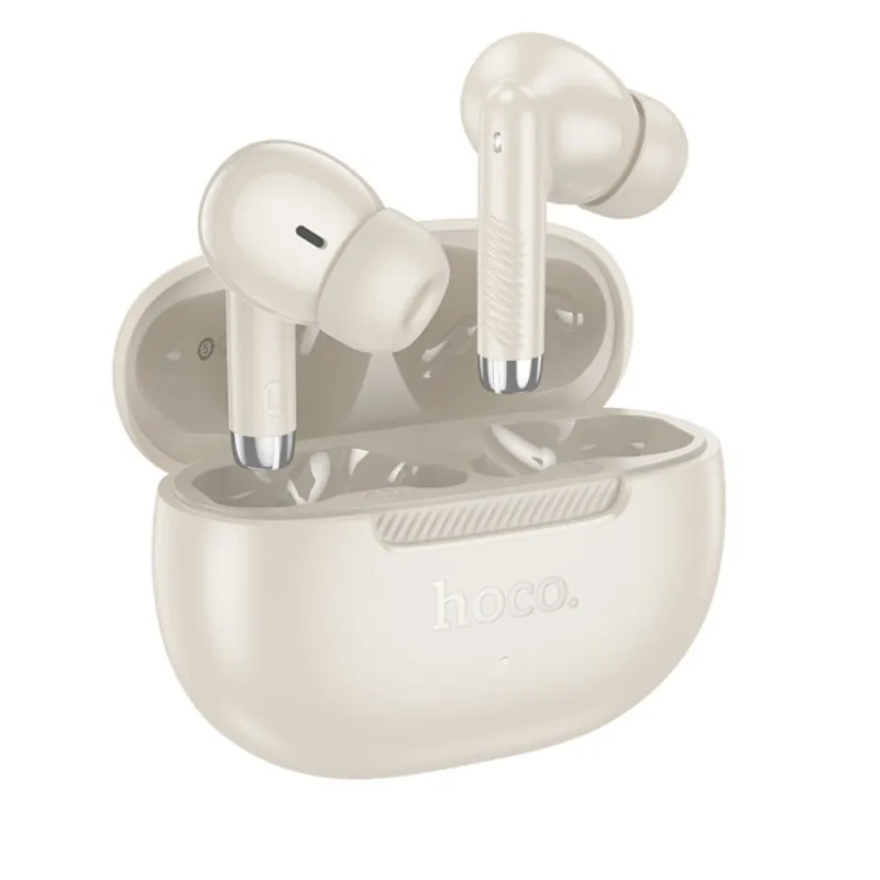 Auriculares Hoco EQ24 inalámbricos Bluetooth 5.4 con control táctil y micrófono, Monet Gold 6942007647809