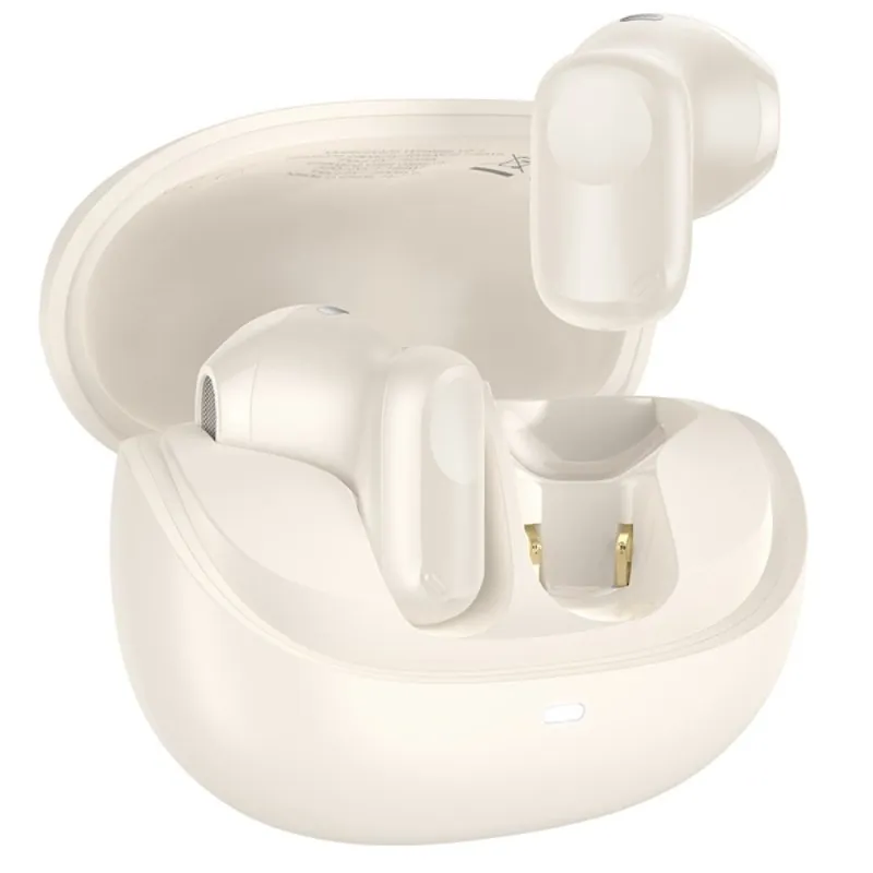 Auriculares Hoco EQ25 inalambricos Bluetooth para llamadas y musica con estuche 300 mAh blancos REF54555