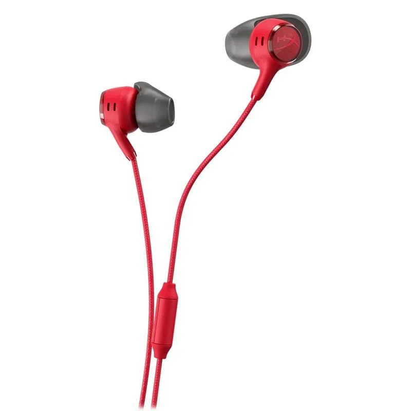 Auriculares HyperX Cloud Earbuds III S con cable USB-C para gaming y multimedia, color rojo BN7S2AA