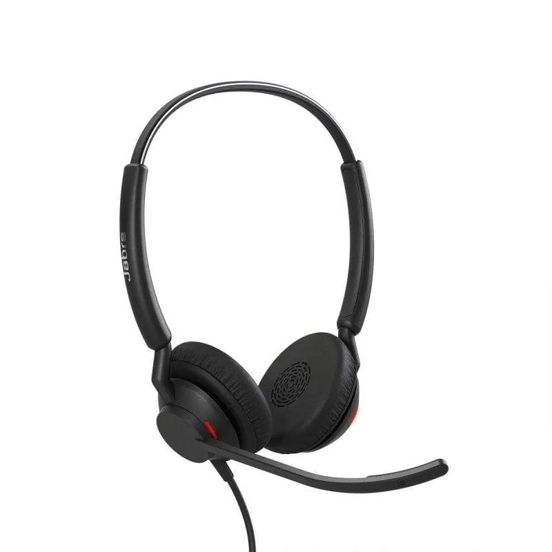Auriculares Jabra Engage 40 con cable USB-A para oficina, micrófono dual y protección auditiva negros 4099-413-269