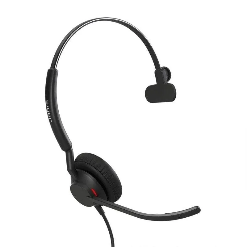 Auriculares Jabra Engage 40 con cable USB-A/USB-C para oficina y Contact Center con cancelación de ruido y doble micrófono negros 4093-419-269