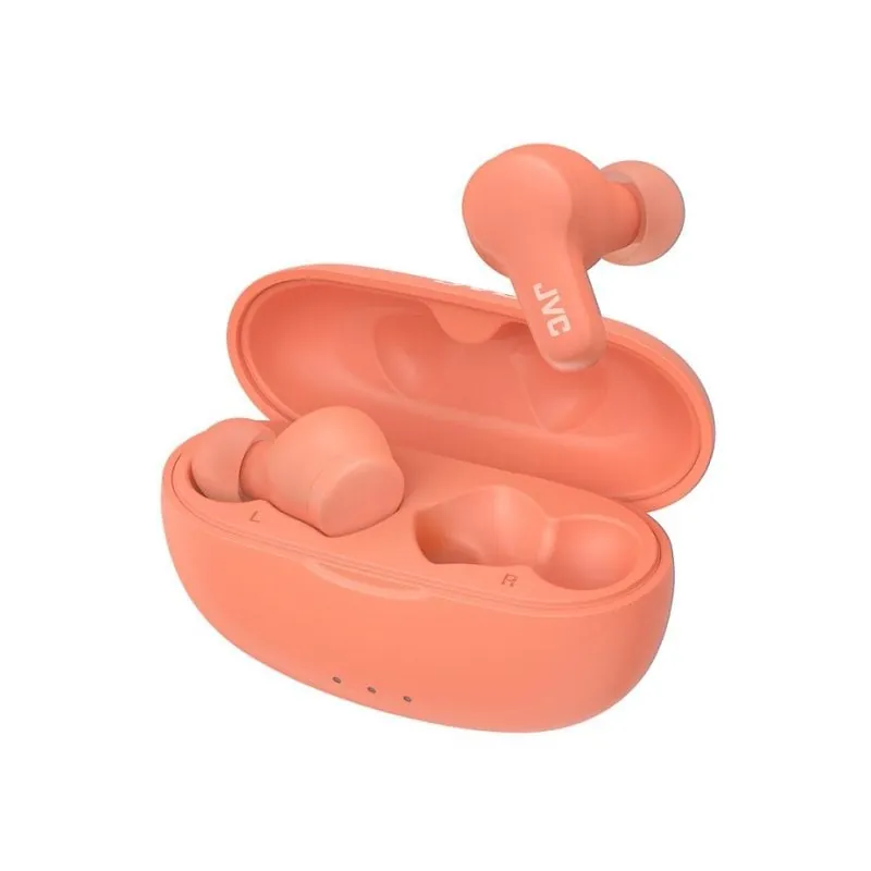 Auriculares JVC HA-A7T2 inalámbricos Bluetooth para llamadas y música con protección IPX4, color rosa HA-A7T2-P-E