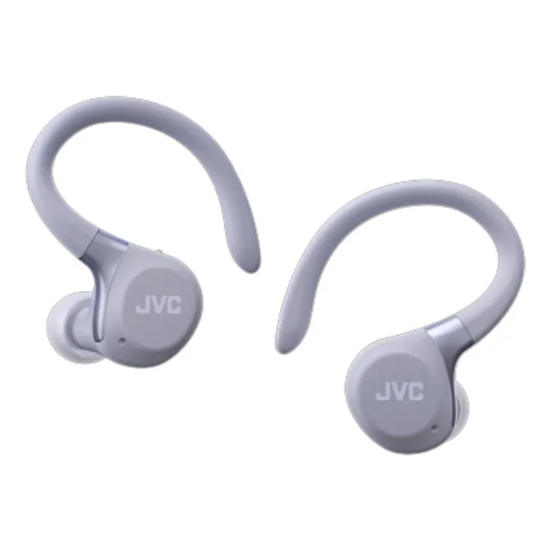 Auriculares JVC HA-EC75T-V-U inalámbricos Bluetooth deportivos con micrófono y protección IP57, color violeta HA-EC75T-V-U