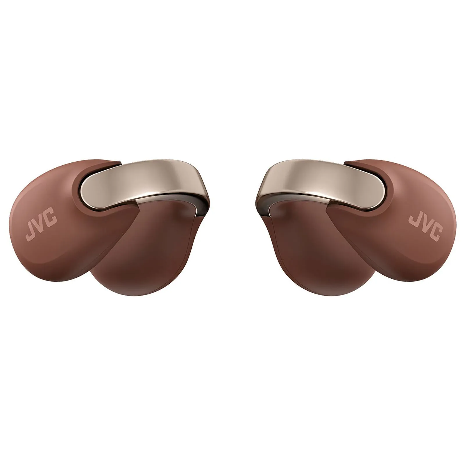 Auriculares JVC inalámbricos Bluetooth 5.3 intrauriculares abiertos marrón con control volumen HA-NP1T-T-U