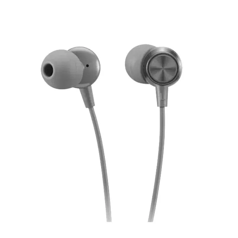 Auriculares Lenovo 300 GXD1J77353 con cable USB Tipo-C para llamadas y música, intraaurales, gris 0195892059844