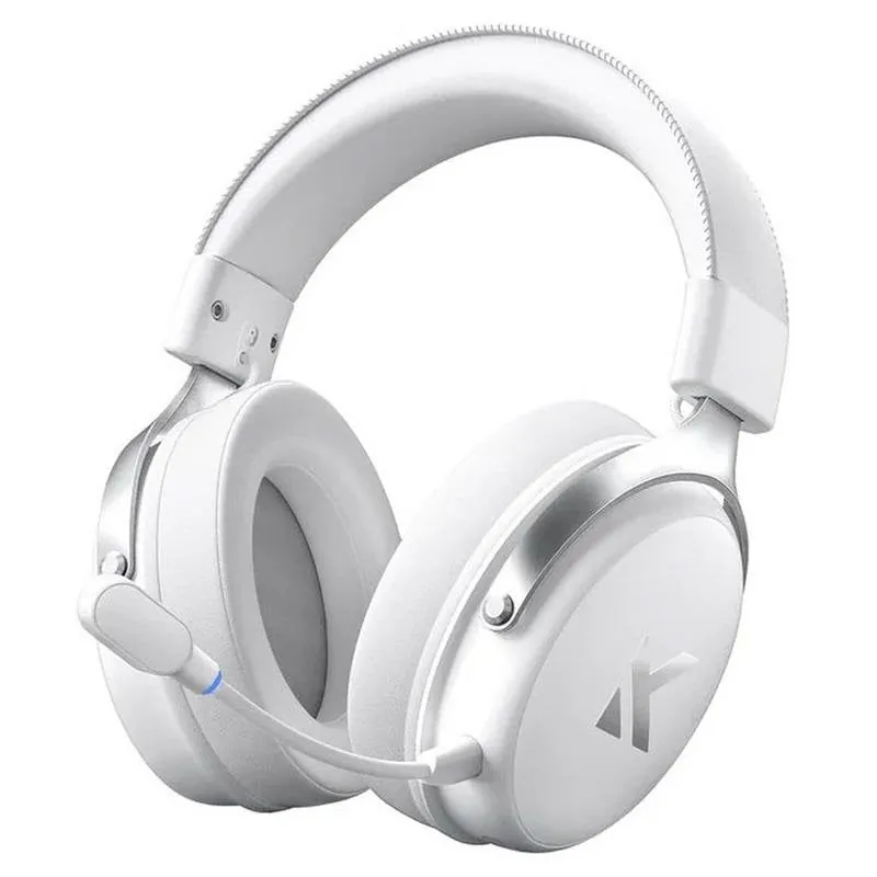 Auriculares MCHOSE V9 Pro inalámbricos Bluetooth/2,4 GHz Gaming con micrófono supresión de ruido blancos HW-V9-5