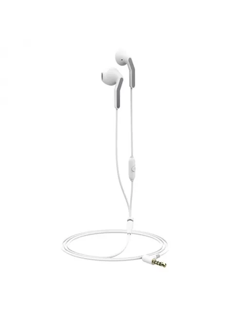 Auriculares Muvit Meu 3.5mm Blanco MUHPH0128