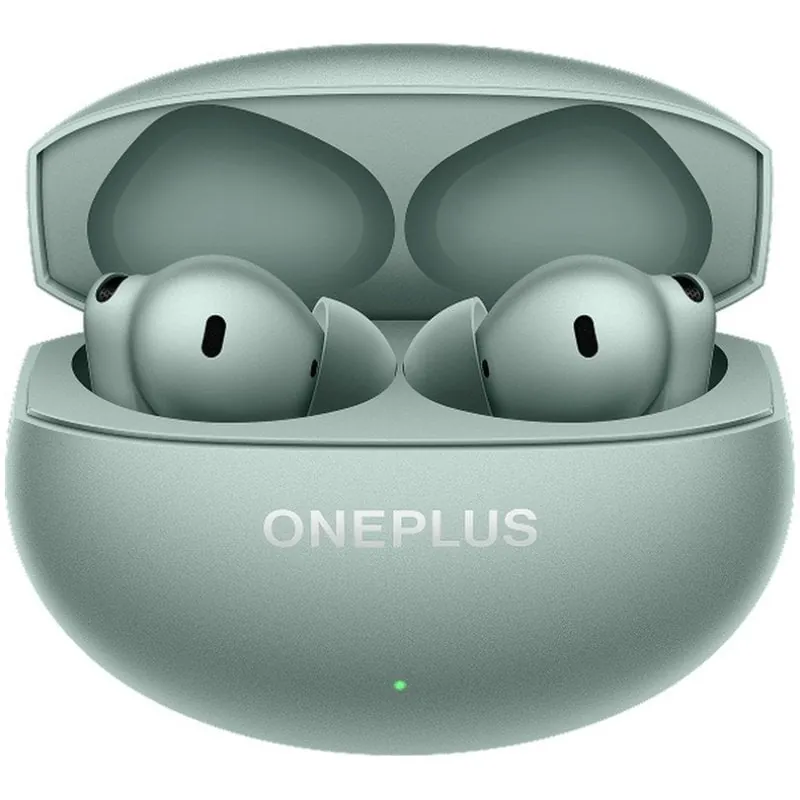 Auriculares OnePlus Buds 4 inalámbricos Bluetooth con Cancelación de Ruido, IA, 45 h autonomía, Zen Green 5481158910