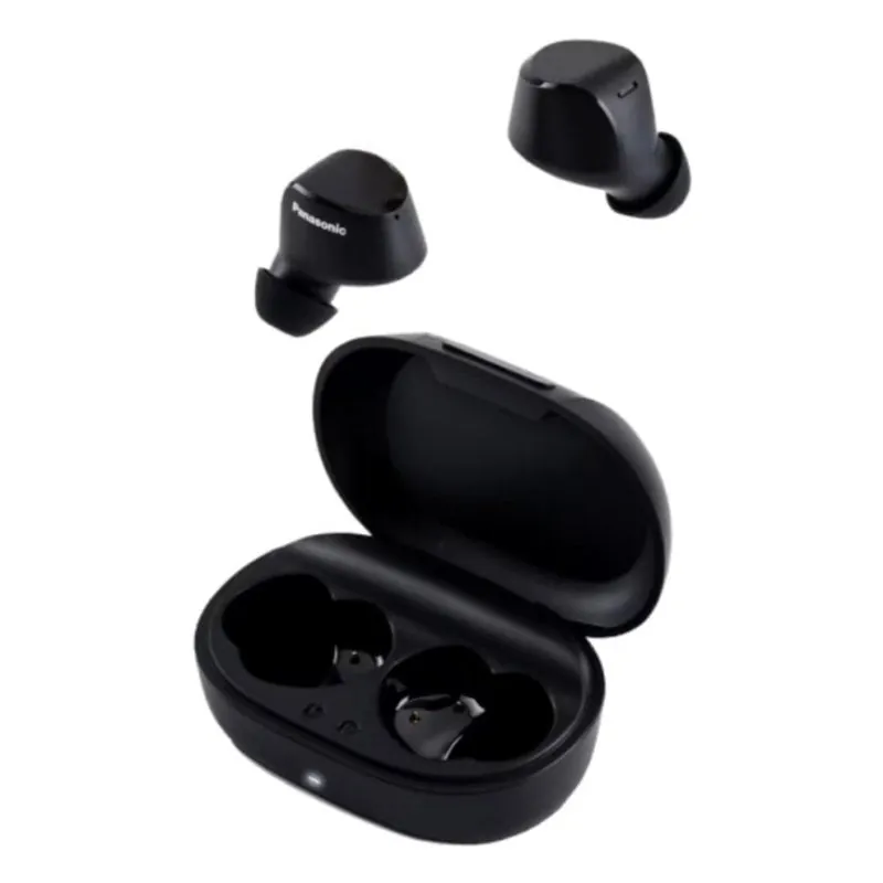 Auriculares Panasonic RZ-B120W inalámbricos Bluetooth Llamadas y Música con micrófono IPX4 negros RZB120WDEK