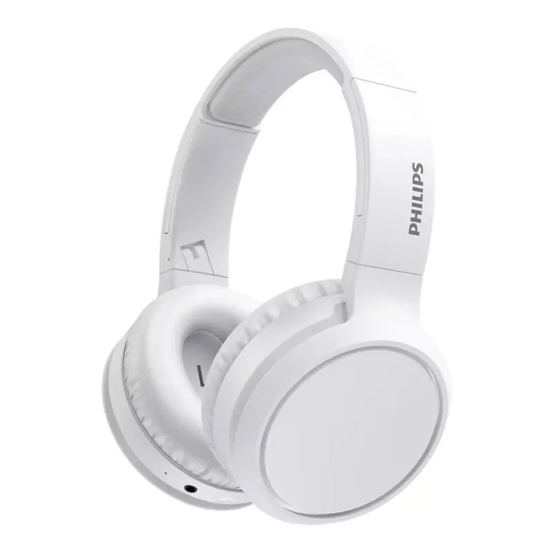 Auriculares Philips 5000 Series TAH5205WT/00 inalámbricos Bluetooth para música plegables blancos TAH5205WT/00