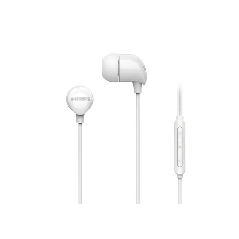Auriculares Philips con cable USB-C, micrófono, intraurales, blancos, para llamadas y música TAE2146WT/00