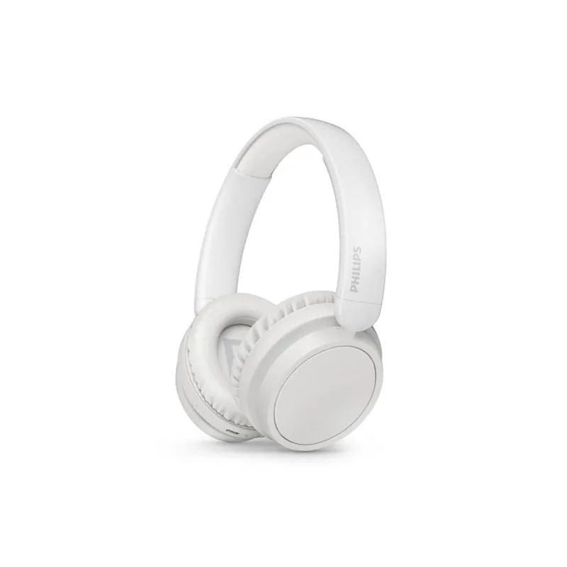 Auriculares Philips inalámbricos Bluetooth 5.3 blancos con micrófono y batería de larga duración TAH5209WT/00
