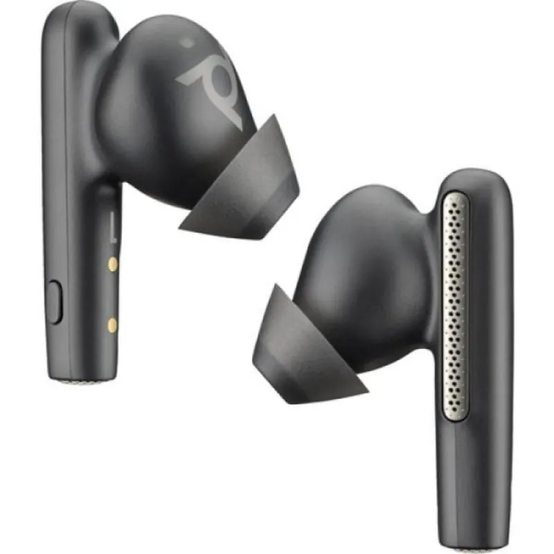 Auriculares Poly inalámbricos con cancelación de ruido y fundas protectoras negras 8L5A6AA