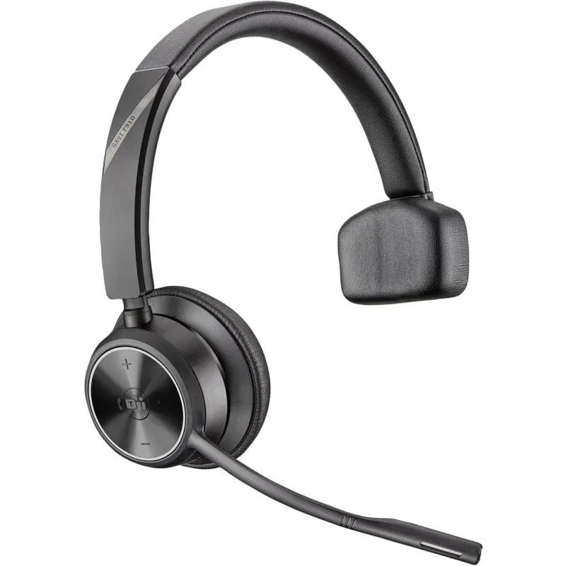 Auriculares Poly Savi 7310 inalámbricos DECT con Micrófono Boom, Cancelación de Ruido, Negros 8Y9B8AA