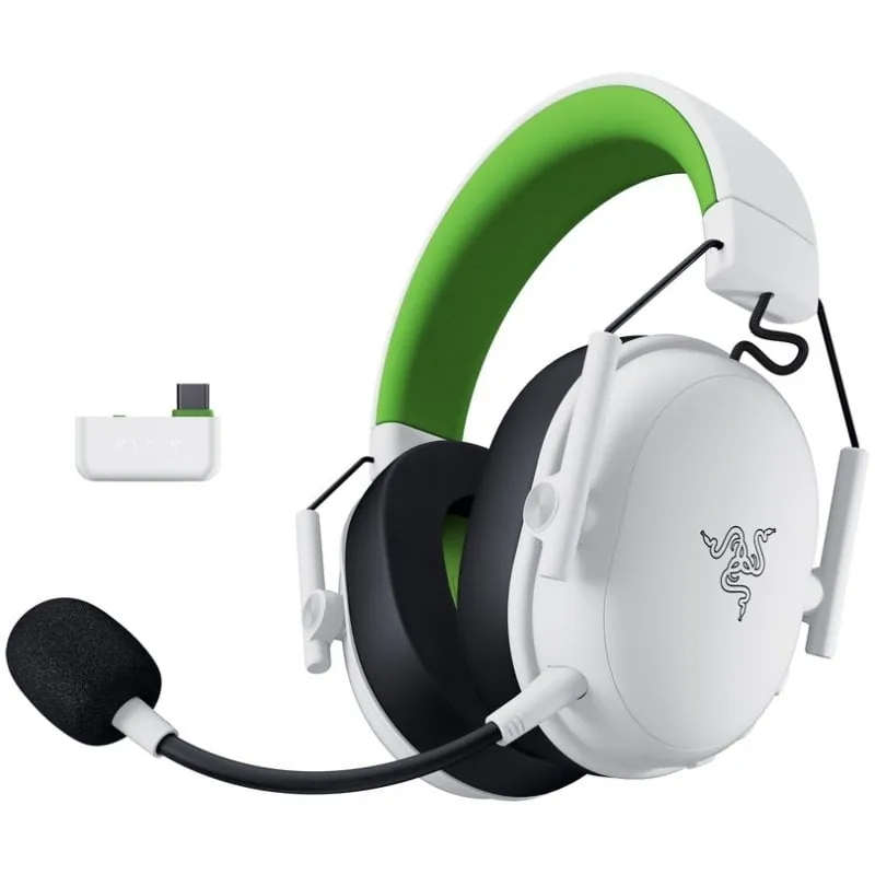 Auriculares Razer BlackShark V3 X HyperSpeed inalámbricos RF/Bluetooth Gaming sonido 7.1 blancos RZ04-05420300-R3M1