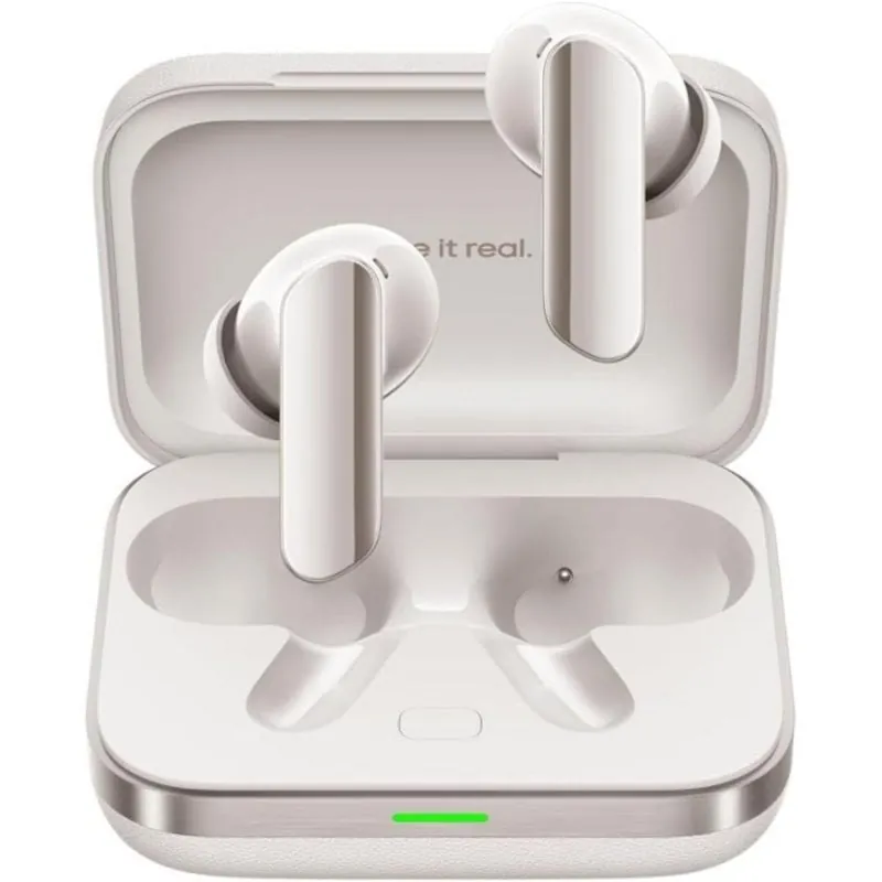 Auriculares realme inalámbricos Bluetooth 5.4 con Cancelación de Ruido y micrófono IP55 RMA2407WH