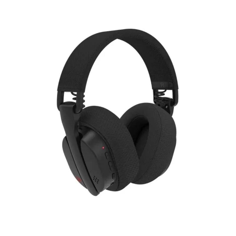 Auriculares Redragon H888 LUCE inalámbricos Bluetooth y 2.4 GHz Gaming con micrófono desmontable negros H888