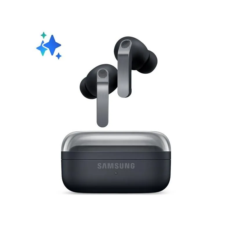 Auriculares Samsung Galaxy Buds4 Pro inalámbricos Bluetooth con Cancelación Activa de Ruido, Micrófono MEMS y protección IP57, color negro SM-R640NZKAITV
