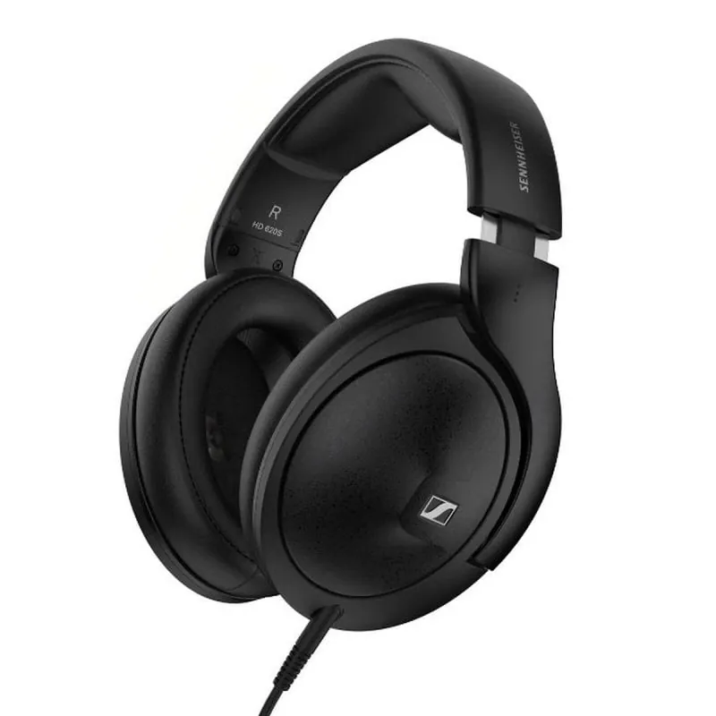 Auriculares Sennheiser HD 620S con cable, circumaurales, color negro, sin cancelación de ruido 700401